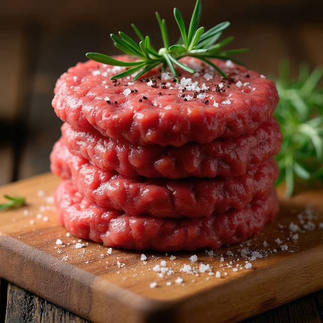 Hamburguesa casera en Pontevedra